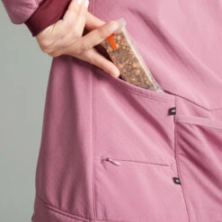 Rockrider VESTE VELO VTT HIVER FEMME ROSE -Vélo route Magasin veste velo vtt hiver femme rose 3