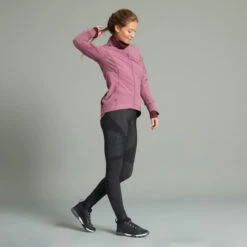 Rockrider VESTE VELO VTT HIVER FEMME ROSE -Vélo route Magasin veste velo vtt hiver femme rose 7