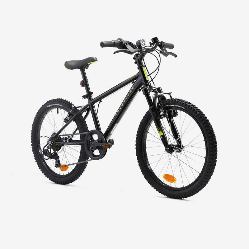 BTWIN VTT ENFANT ROCKRIDER EXPLORE 500 20 POUCES 6-9 Ans Noir 4 BTWIN VTT ENFANT ROCKRIDER EXPLORE 500 20 POUCES 6-9 Ans Noir – Image 2